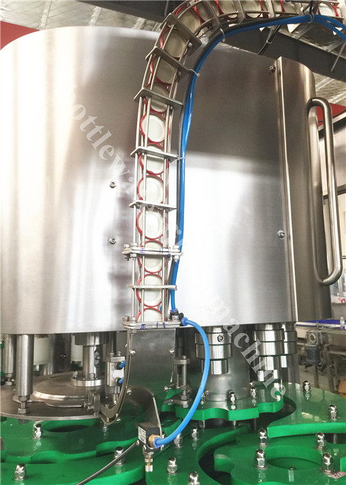 Saftverarbeitung und Produktion der Getränkeflüssige Glasflaschen-Füllmaschine-500ml 1